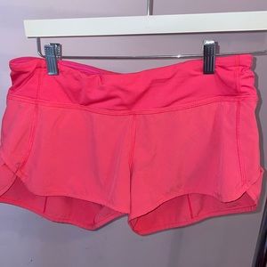HOT pink lulu shorts